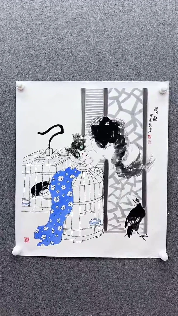 国画王迎春作品臻选C879