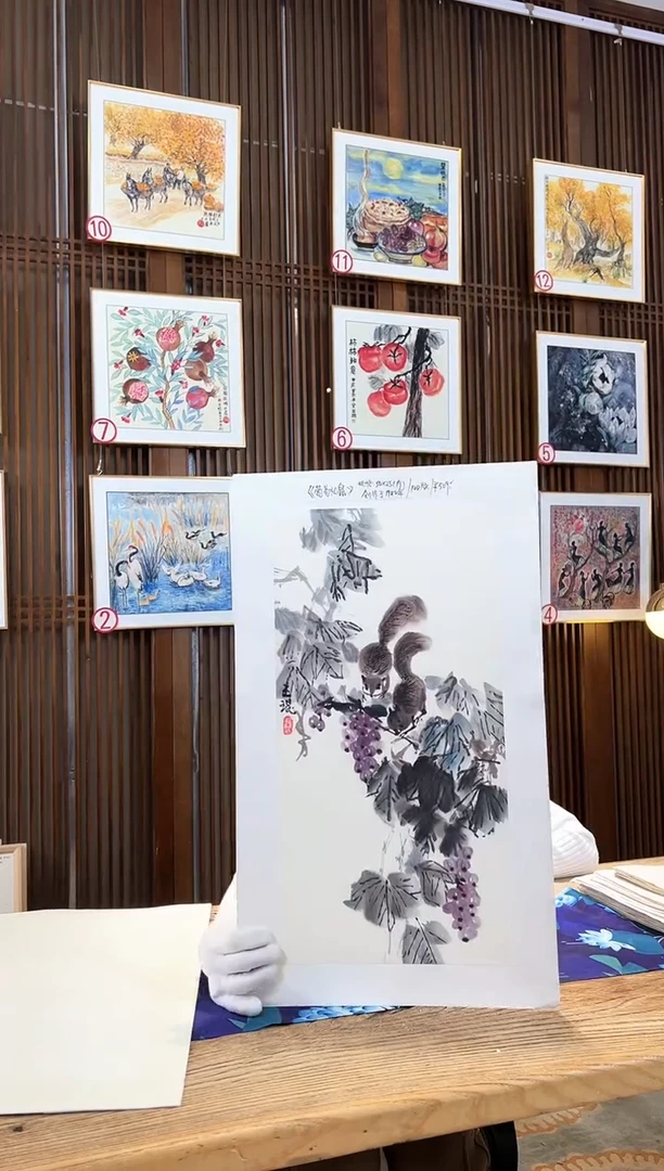 版画版画耿玉琨名章限量版画S