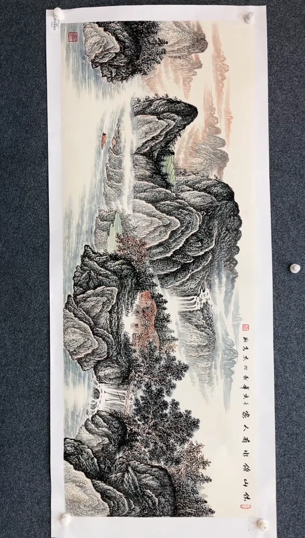 【闪购商品】国画2.17-艺术-冯高翔-荣宝斋原作-34