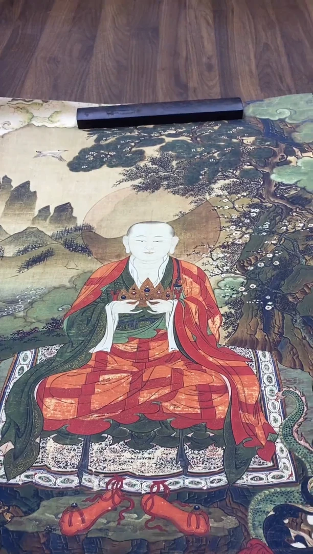 卷轴画精品挂饰 唐卡tk16136