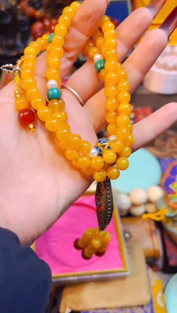 【闪购商品】蜜蜡颈饰未镶嵌兰妹精品精选饰品链接39