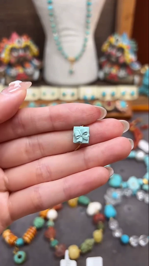 绿松石未镶嵌配饰绿松石配饰