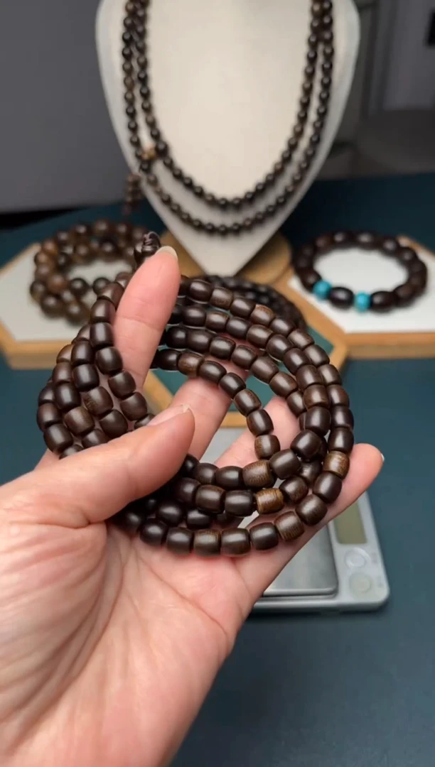 沉香沉香碎屑7MM越南芽庄白奇楠沉水