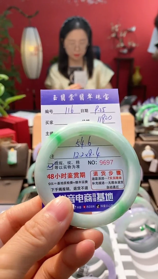 未镶嵌手镯翡翠翡翠116