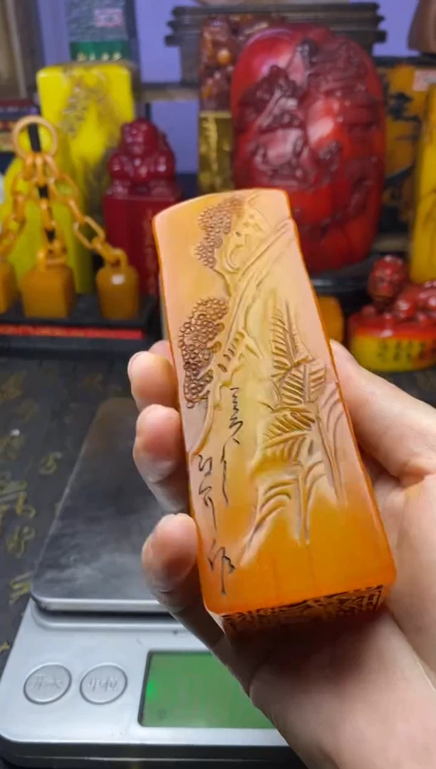 寿山石印石纯天然篆刻石料