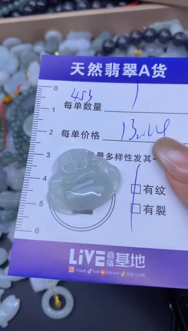 颈饰未镶嵌翡翠天然翡翠A货批量多样性发一件