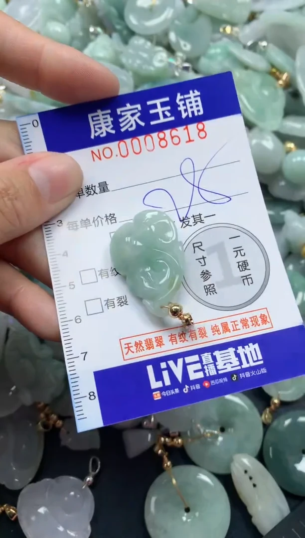 颈饰未镶嵌翡翠8618