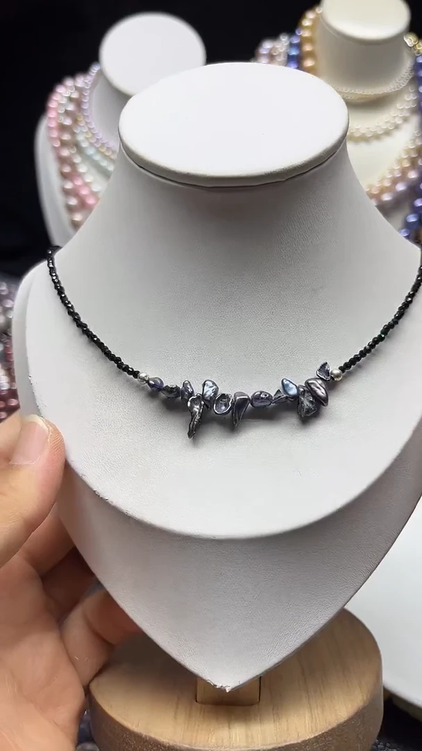 淡水珍珠未镶嵌颈饰多人