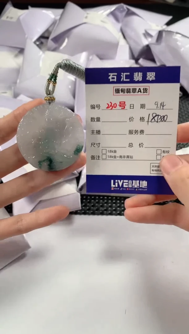 颈饰未镶嵌翡翠1