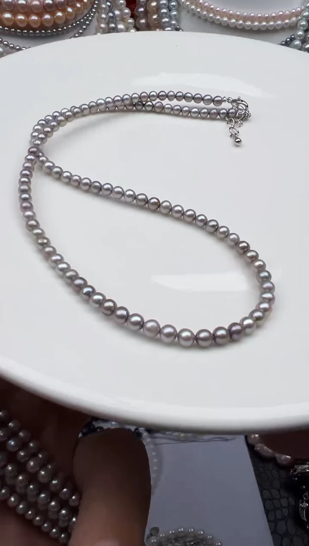 淡水珍珠未镶嵌颈饰1