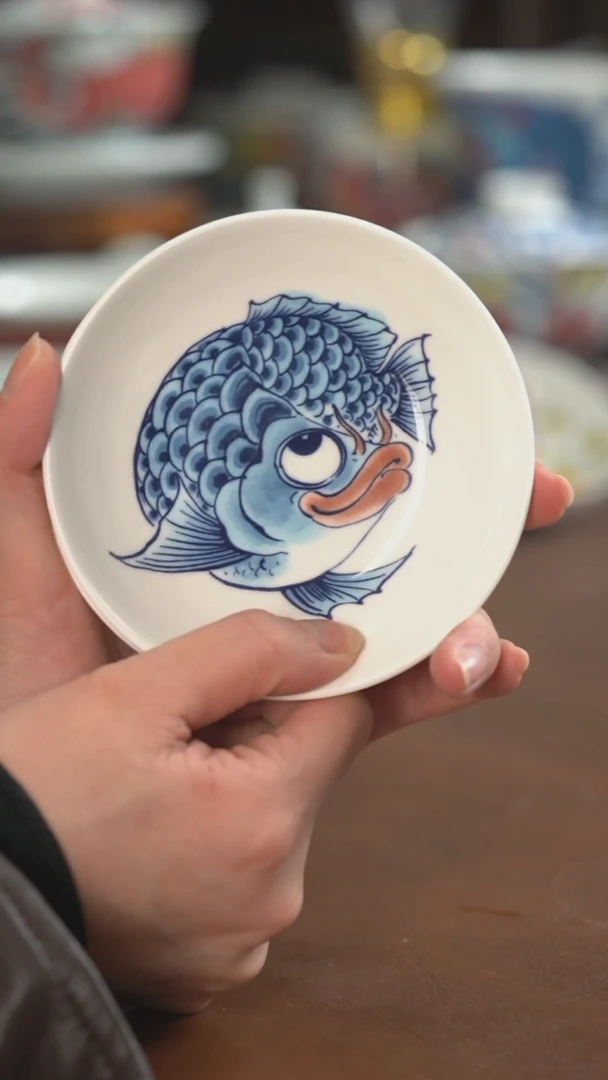 【闪购商品】昨明  陶瓷 （活动福利价）龙鱼味碟