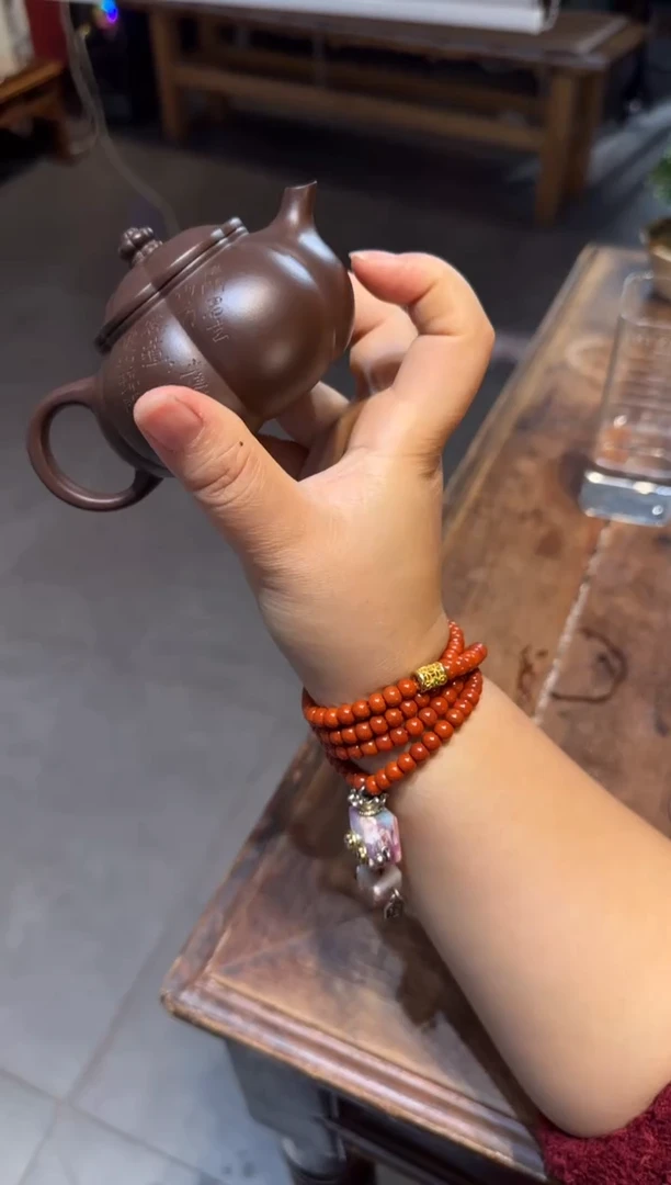 茶壶紫砂老*大鱼海棠