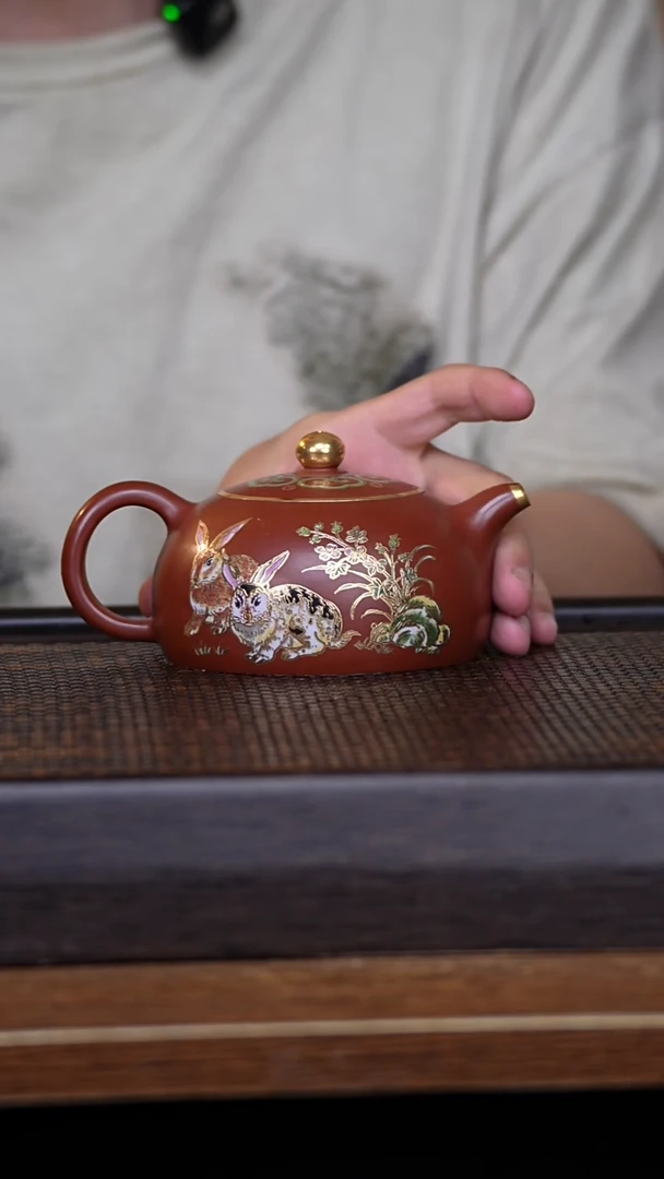 茶壶紫砂宜兴手工原矿紫砂壶001