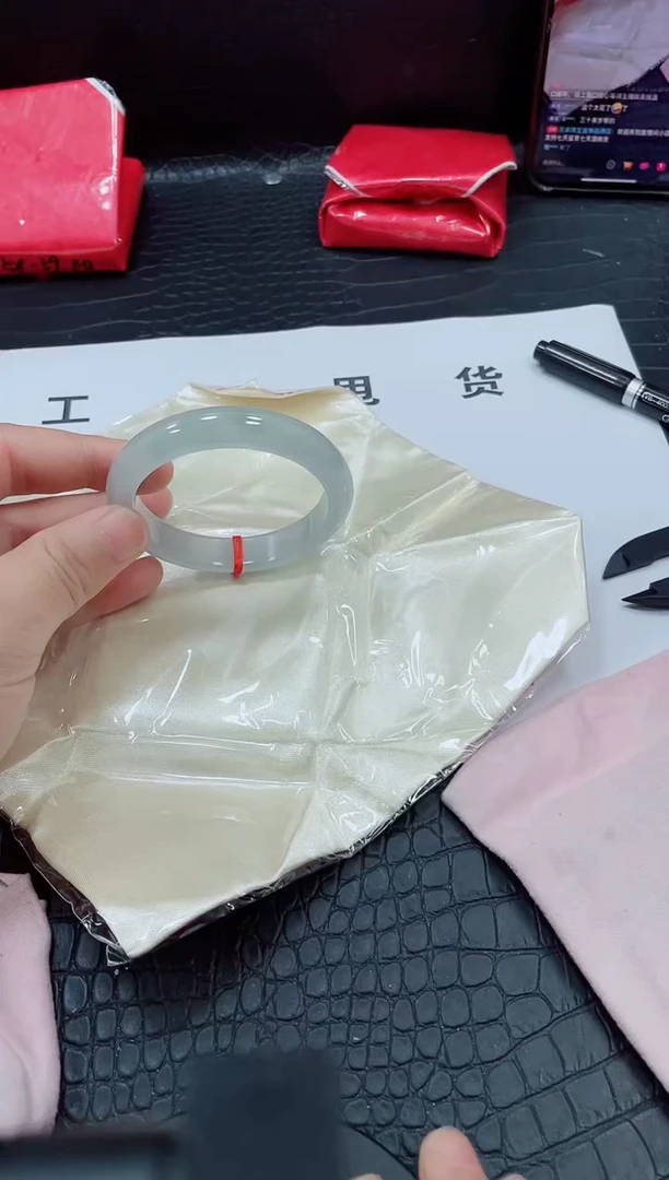 非金属无X小哥7号手镯56-57圆条圈口