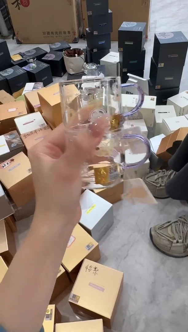 @@禾器晶彩逸杯瑞币纹浅紫色