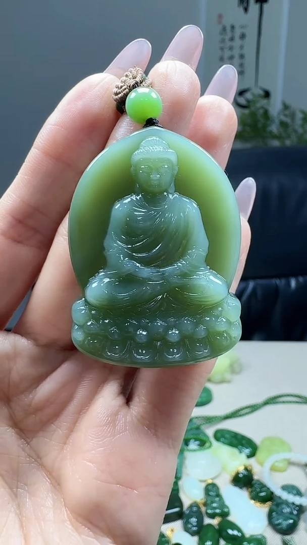 未镶嵌和田玉挂件1