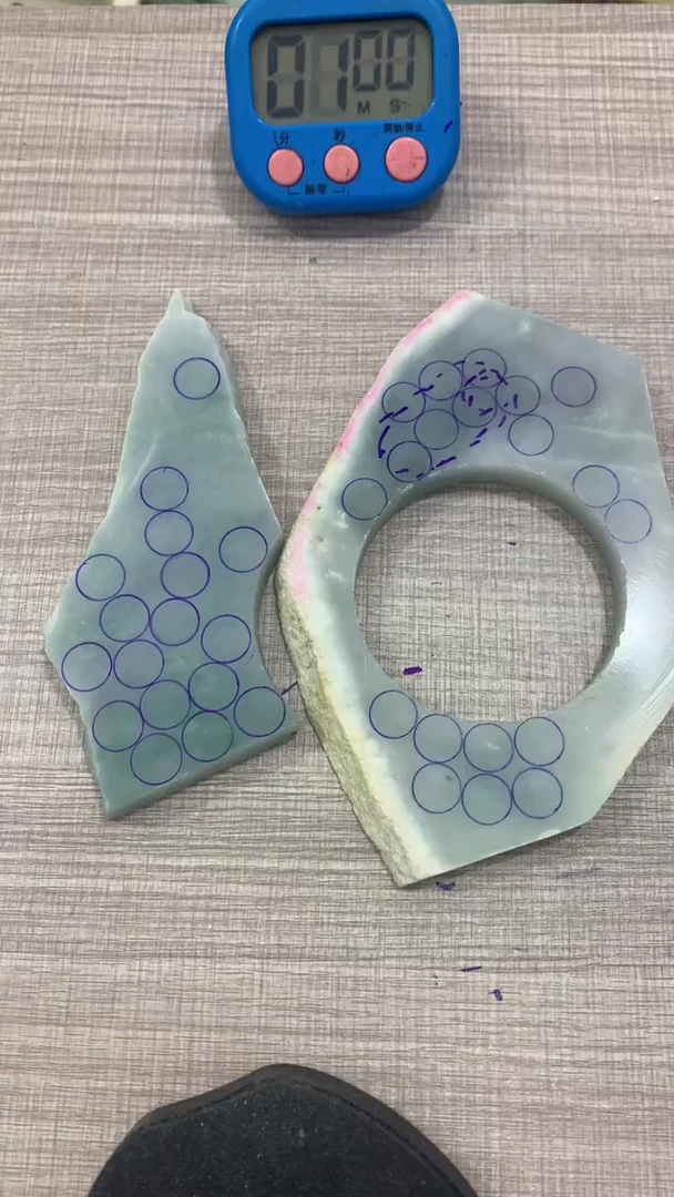未镶嵌定制翡翠念*我毛料不包雕刻
