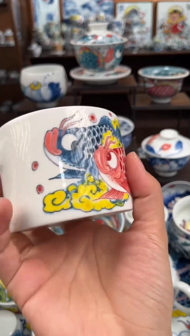 昨明龙鱼咖啡杯直播间福利价