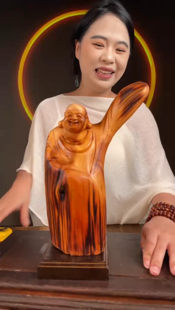 柏木（崖柏）手工摆件,先抢先得! 编号:43