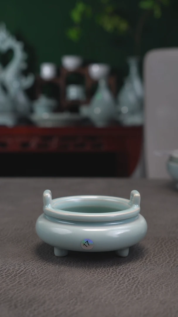 17号扁炉无纹微微暇简包-二