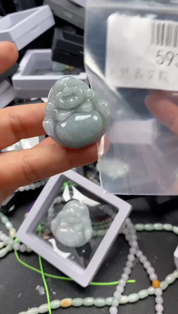 翡翠未镶嵌吊坠(不含链)5937
