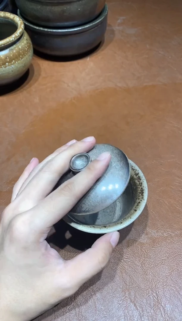 奢瓷/瑞寅柴烧茶器（盖碗）979