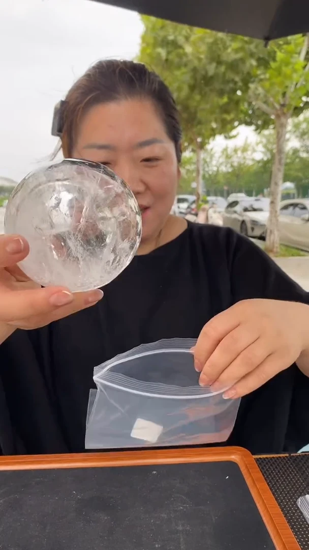 未镶嵌珠宝半成品水晶白水晶碗D274