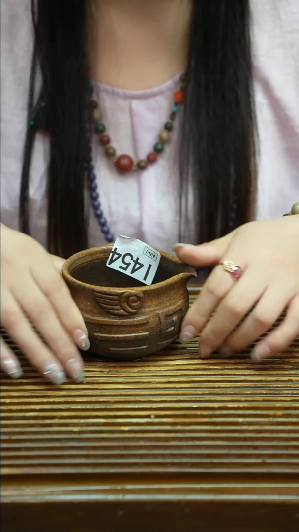 万古烧粗陶手工茶具
