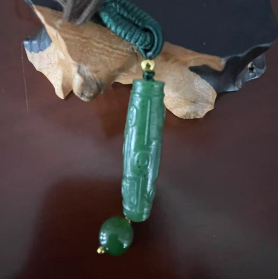 高端精美和田玉玉衡吊坠多样性随机发一