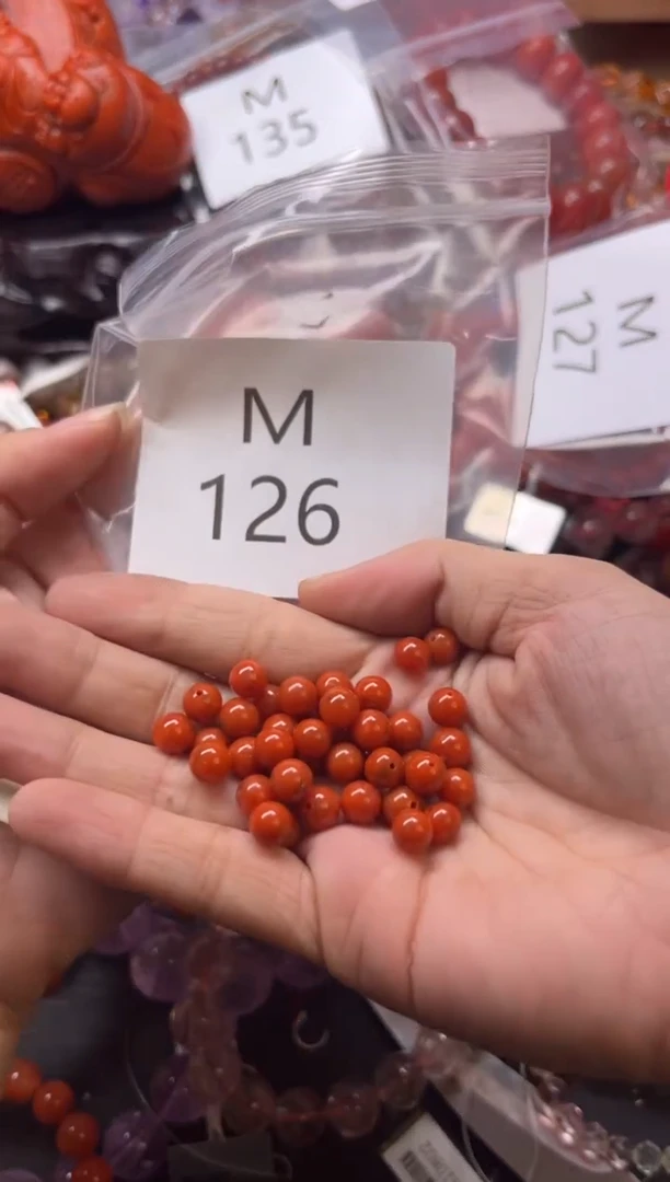 未镶嵌南红玛瑙珠宝奇石M126-6散珠