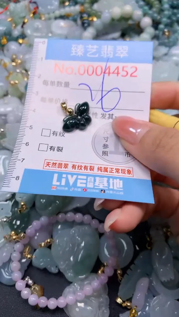 颈饰未镶嵌翡翠4452
