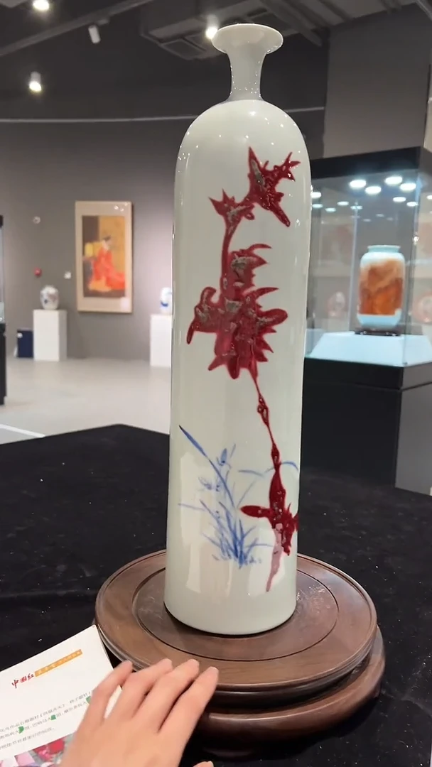 其他崔景哲-瓷器-B小-竹报平安