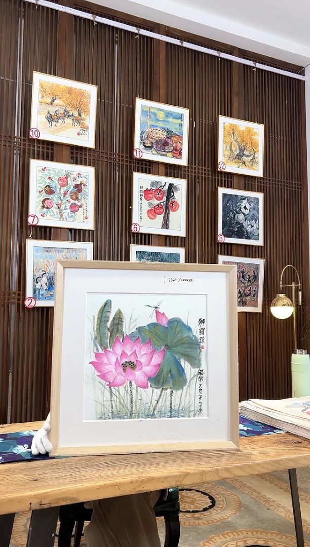 版画版画耿玉琨名章限量版画S