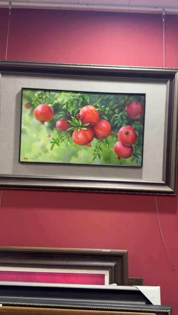 油画【特价】朝鲜画家原创手绘油画作品