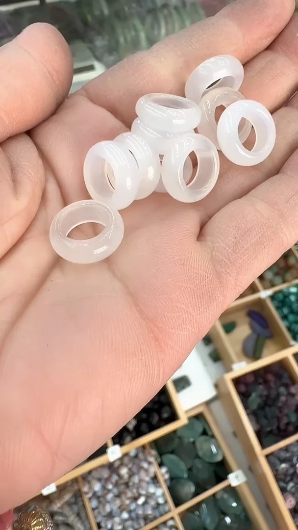 【闪购商品】查罗石珠宝半成品未镶嵌三个