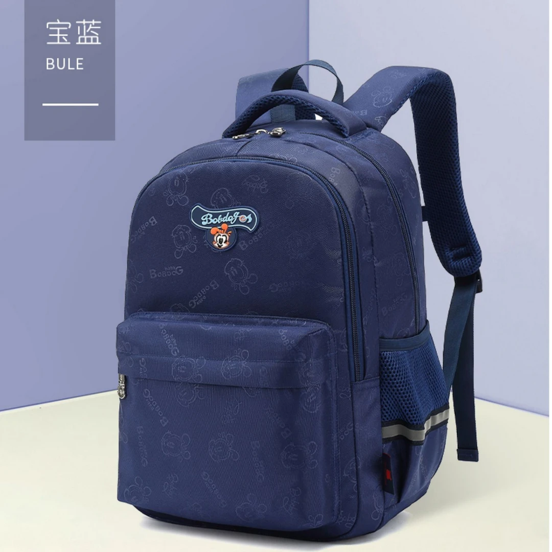 Bobdog/巴布豆小学生书包男童1-5年级柔软舒适女生6-12岁双肩背包