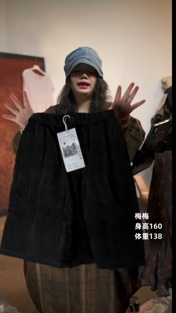 灯芯绒高克重短裤