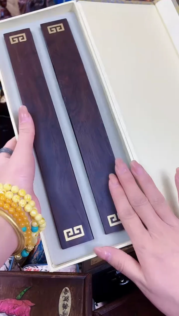 【闪购商品】风车木（黑檀木）岳卫铜器一号链接