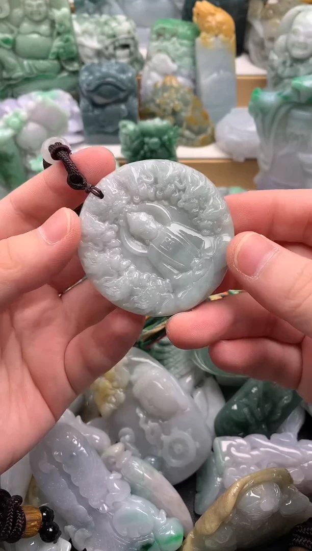 吊坠(不含链)未镶嵌翡翠1