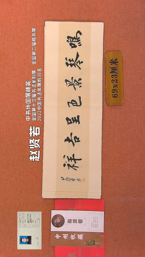 【闪购商品】书法307    赵贤若老师书法作品