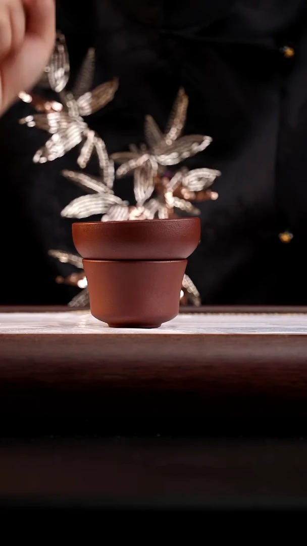 5 紫泥茶漏套组
