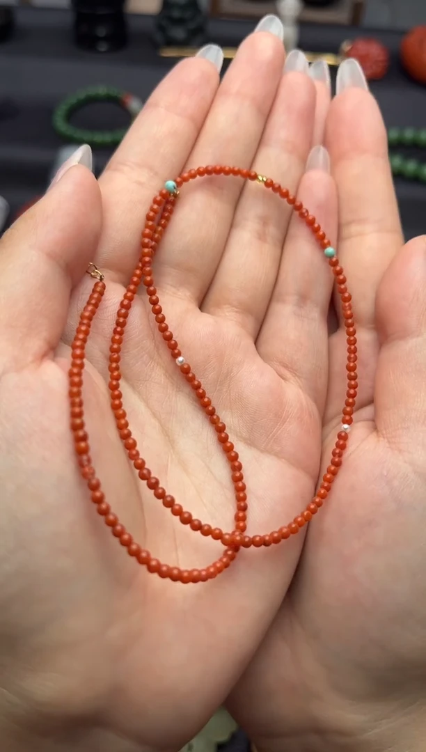 合金手链南红玛瑙小米珠链多样性拍一发一