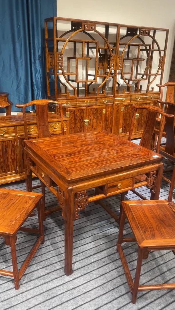 花梨木类黄花梨八仙桌链接