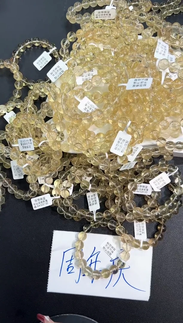 【闪购商品】水晶手串未镶嵌64h多样性发其一/1条12mm默认微瑕