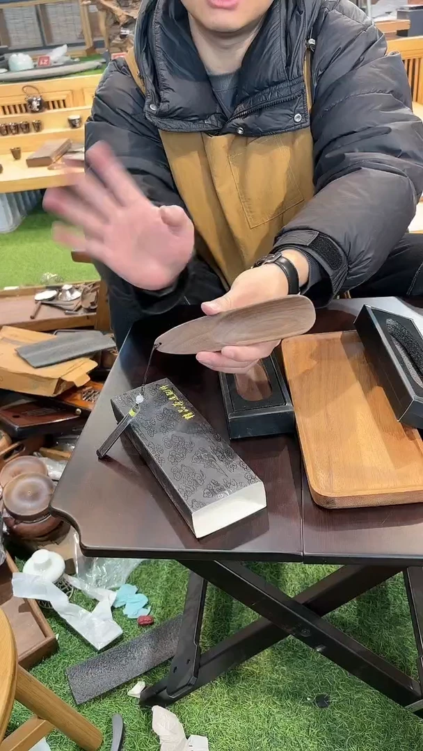 【闪购商品】黑胡桃新月茶勺茶勺新月