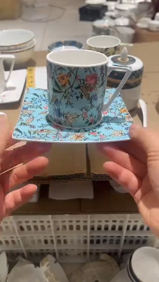 瓷杯碟隆达骨瓷1