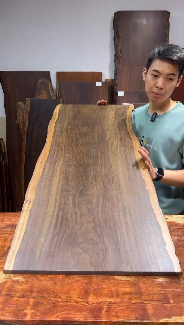 风车木（黑檀木）尺寸100*47*2.3编号096
