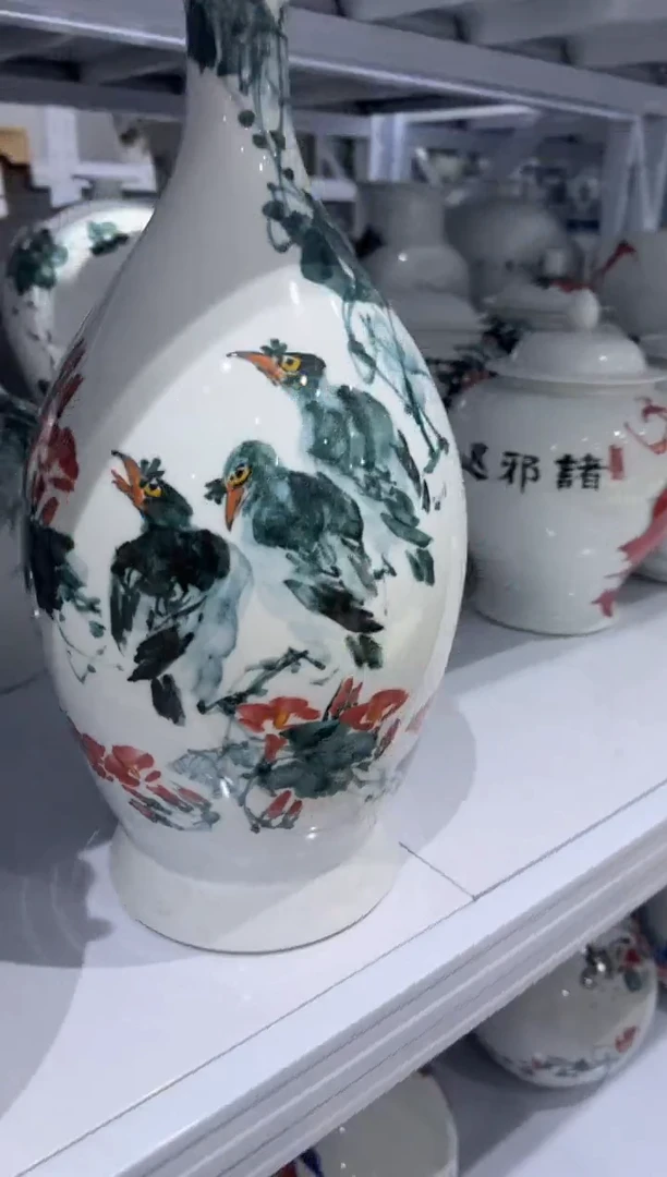 吴义松陶盟手工手绘陶瓷编码：5449