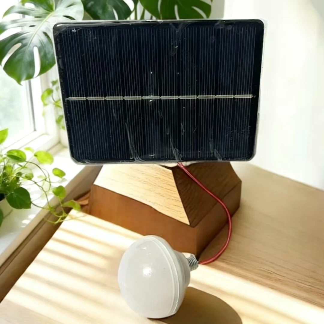 太阳能灯泡灯笼专用新年大门阳台户外照明防水自动发亮光源节能灯