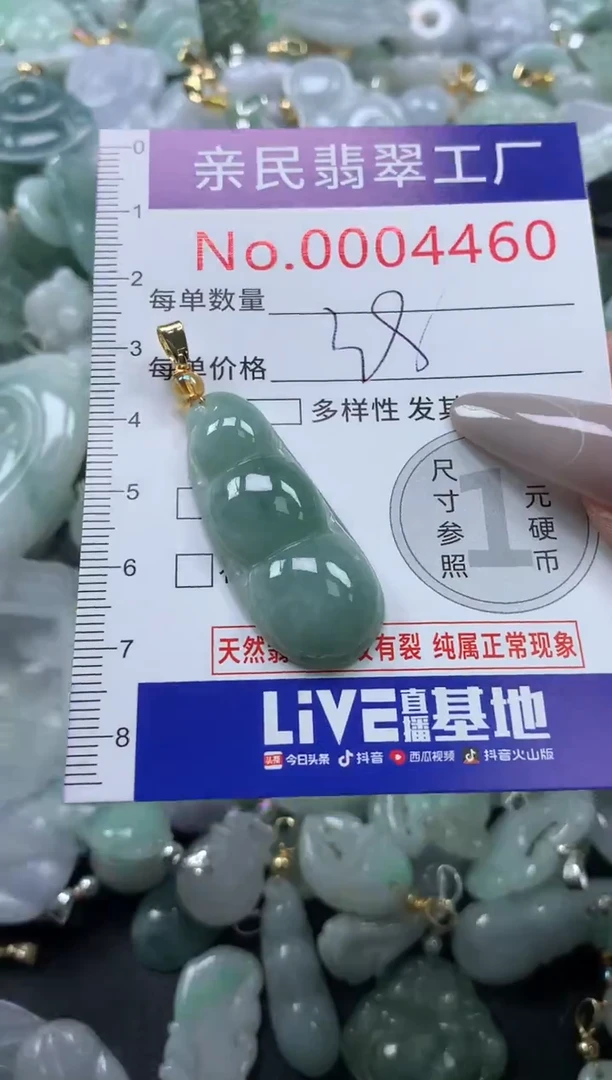 颈饰未镶嵌翡翠4460